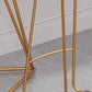 Glam Style 1/2/4-delige bartafelset Rechthoekige bartafel met hoge krukken