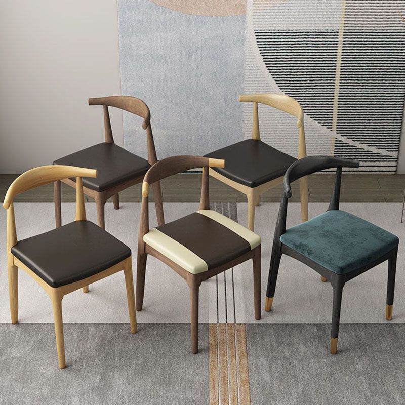 Industrial Open Back Side Chair for Kitchen Wood Dining Side Chairs Clearhalo ' kitchen&dining_furn' 'Dining Chairs' 'Dining Tables & Seating' 'dining_chair' 'furn' 'furn_dining_chair' 'Furniture' 'furniture_dining_chair' 'Kitchen & Dining Furniture' 'kitchen' 1200x1200_21114134-bc1d-4bc8-9994-3252174e16fe