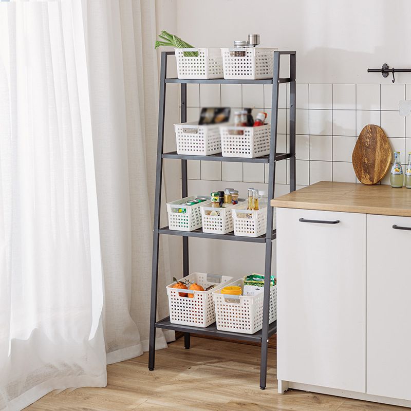 57.87" H Bookshelf Industrial Style Steel 4 Shelves Shelf for Home Office Clearhalo 'Bookcases' 'furn' 'furn_bookcases' 'Furniture' 'furniture_bookcases' 'kitchen' 'kitchen_bookcases' 'Living Room Furniture' 'Office Furniture' 1200x1200_211523c3-7741-4052-a084-1b4cffd5a8ad