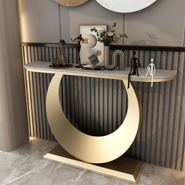 11,8 "W tavolo da console contemporanea tavolo da estremità resistente ai graffi