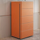 Modern Style Stone Buffet aparador de 19.6 "L Servidor buffet de comedor en naranja