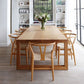 Rectangle Solid Wood Table with Double Pedestal Modern Dining Table for Restaurant Clearhalo 'Dining Tables & Seating' 'Dining Tables' 'dining_table' 'furn' 'furn_dining_table' 'Furniture' 'furniture_dining_table' 'Kitchen & Dining Furniture' 'kitchen' 'kitchen_dining_table' 1200x1200_211d55b3-1281-457f-a93f-a7c9ecab93ff