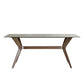 Medieval Modern Sintered Stone Top Dining Table Rectangle Kitchen Table with 4 Legs Clearhalo 'Dining Tables & Seating' 'Dining Tables' 'dining_table' 'furn' 'furn_dining_table' 'Furniture' 'furniture_dining_table' 'Kitchen & Dining Furniture' 'kitchen' 'kitchen_dining_table' 1200x1200_211e178a-a492-465d-b6a4-ee99e49df43c