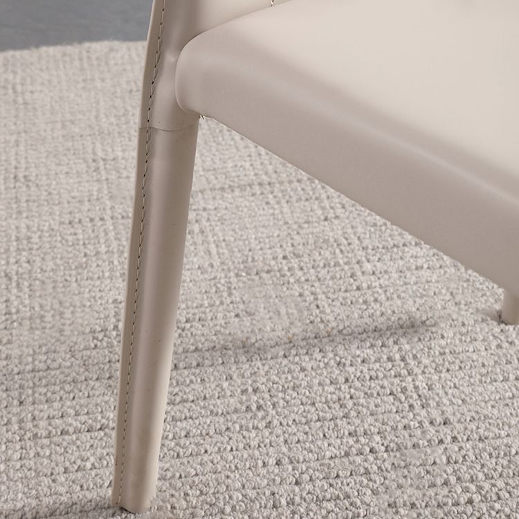 Contemporary Style Dining Chair Kitchen Armless Side Chair with Metal Legs (Set of 2) Clearhalo ' kitchen&dining_furn' 'Dining Chairs' 'Dining Tables & Seating' 'dining_chair' 'furn' 'furn_dining_chair' 'Furniture' 'furniture_dining_chair' 'Kitchen & Dining Furniture' 'kitchen' 1200x1200_211f07fb-83e7-4d27-a18e-8450cf0e7395