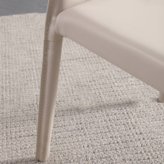 Contemporary Style Dining Chair Kitchen Armless Side Chair with Metal Legs (Set of 2) Clearhalo ' kitchen&dining_furn' 'Dining Chairs' 'Dining Tables & Seating' 'dining_chair' 'furn' 'furn_dining_chair' 'Furniture' 'furniture_dining_chair' 'Kitchen & Dining Furniture' 'kitchen' 1200x1200_211f07fb-83e7-4d27-a18e-8450cf0e7395