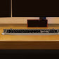Bureau d'écriture rectangulaire contemporain Home Bureau de bureau en bois massif avec jambes
