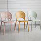 Contemporary Style Plastic Open Side Chair Colorful Stacking Dining Chairr for Home Clearhalo ' kitchen&dining_furn' 'Dining Chairs' 'Dining Tables & Seating' 'dining_chair' 'furn' 'furn_dining_chair' 'Furniture' 'furniture_dining_chair' 'Kitchen & Dining Furniture' 'kitchen' 1200x1200_2122aeea-e8b9-49aa-bf2f-3818776a7b6c