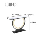 Tavolo con console piedistallo a mezza7 glam resistente al graffio