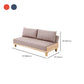 Contemporary Armless Seating with Pillows Reclining Sofa 30.7" Wide
