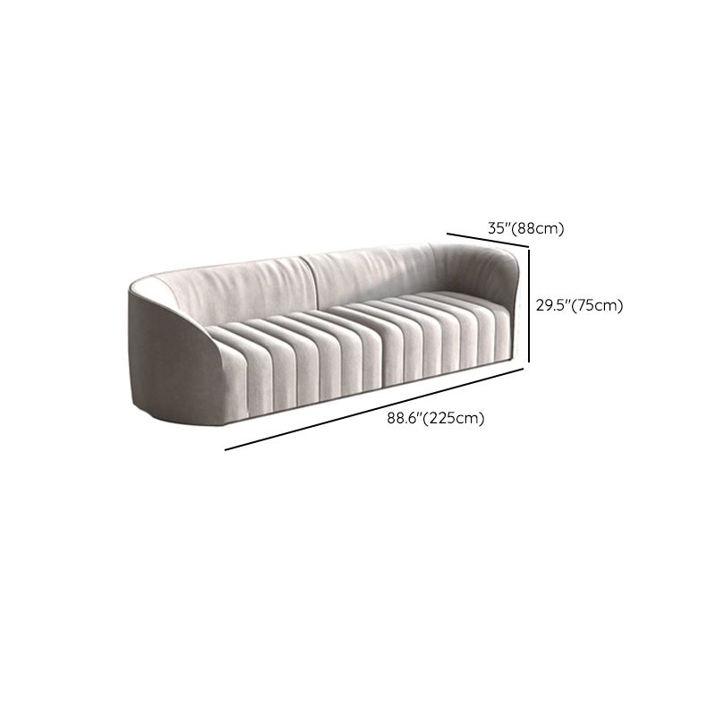 Contemporary Tight Back Standard Sofa Tuxedo Arm Sofa for Living Room Clearhalo 'furn' 'furn_sofas' 'Furniture' 'Living Room Furniture' 'Sofa' 'sofas' 1200x1200_2124d657-ec6e-4719-88d4-0d8d26944a85