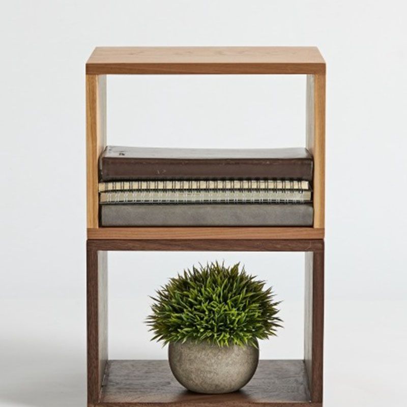 Open terug boekenplank moderne stijl solide houten boekenkast voor kantoor