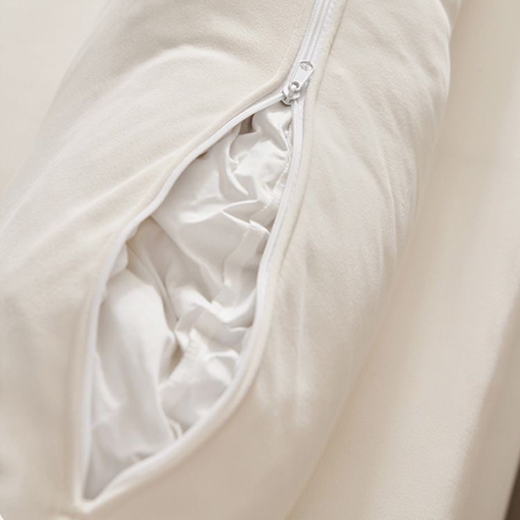 リビングルーム用のモダンフェイクレザーソファベッド枕トップアームソファソファ