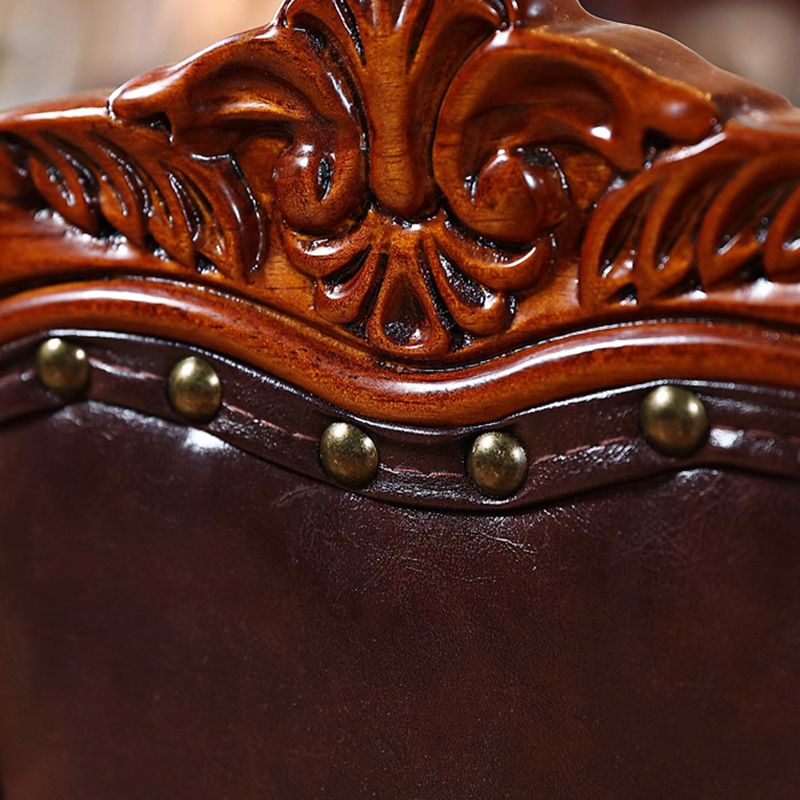 Traditional Style Dining Chair Kitchen Armless Side Chairs with Wooden Legs Clearhalo ' kitchen&dining_furn' 'Dining Chairs' 'Dining Tables & Seating' 'dining_chair' 'furn' 'furn_dining_chair' 'Furniture' 'furniture_dining_chair' 'Kitchen & Dining Furniture' 'kitchen' 1200x1200_2128054c-7163-4d4c-b335-aed705bfae15