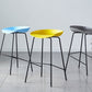 Contemporary Low Back Armless Bar Stool Plastic Bar Stool with Metal Legs Clearhalo 'Bar Furniture' 'Bar Stools' 'bar_stools' 'furn' 'furn_bar_stools' 'Furniture' 'Kitchen & Dining Furniture' 1200x1200_21299d50-3422-48d9-9338-35534db58ce9