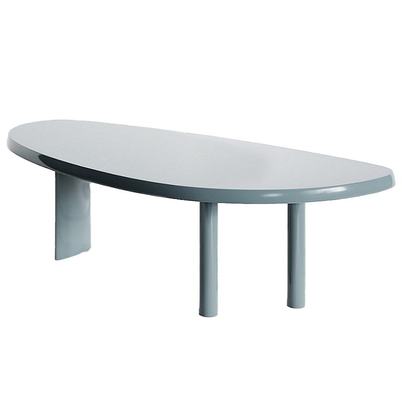 Modern Gray Wood Counter Table Specialty Dining Table for Kitchen