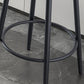 Modern Backrest Armless Counter Stool Iron Kitchen Bar Stool with Velvet Cushion Clearhalo 'Bar Furniture' 'Bar Stools' 'bar_stools' 'furn' 'furn_bar_stools' 'Furniture' 'furniture_bar_stools' 'Kitchen & Dining Furniture' 1200x1200_2130dd3a-afa7-4d78-af0d-5e8f2701aaf8