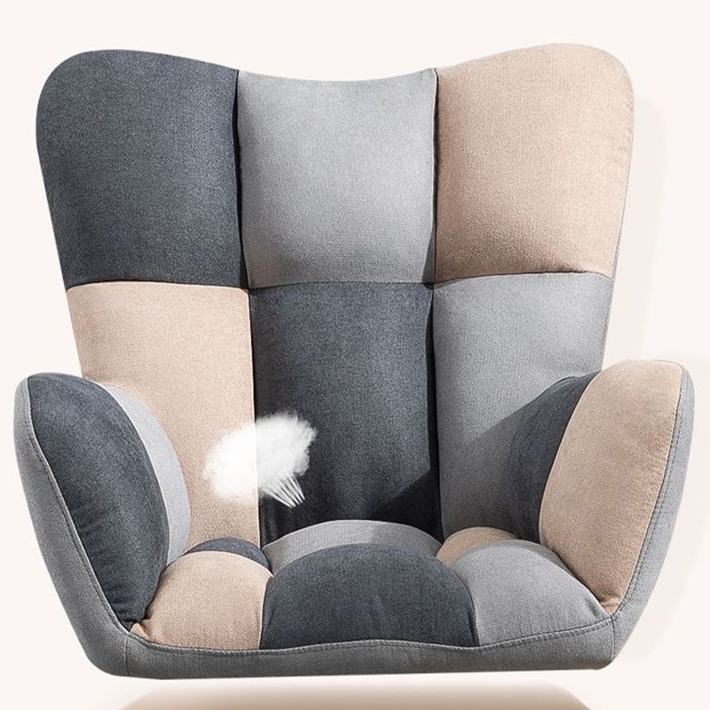Contemporary Nursery Sofa Rocking Chair Indoor Living Room Rocking Chair with Ottoman