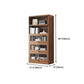 Contemporary Barrister Brown Bookshelf Engineered Wood Closed Back Shelf with Door Clearhalo 'Bookcases' 'furn' 'furn_bookcases' 'Furniture' 'furniture_bookcases' 'kitchen' 'kitchen_bookcases' 'Living Room Furniture' 'Office Furniture' 1200x1200_21314fc6-741e-4a58-8c0d-d2f978ec5fe4