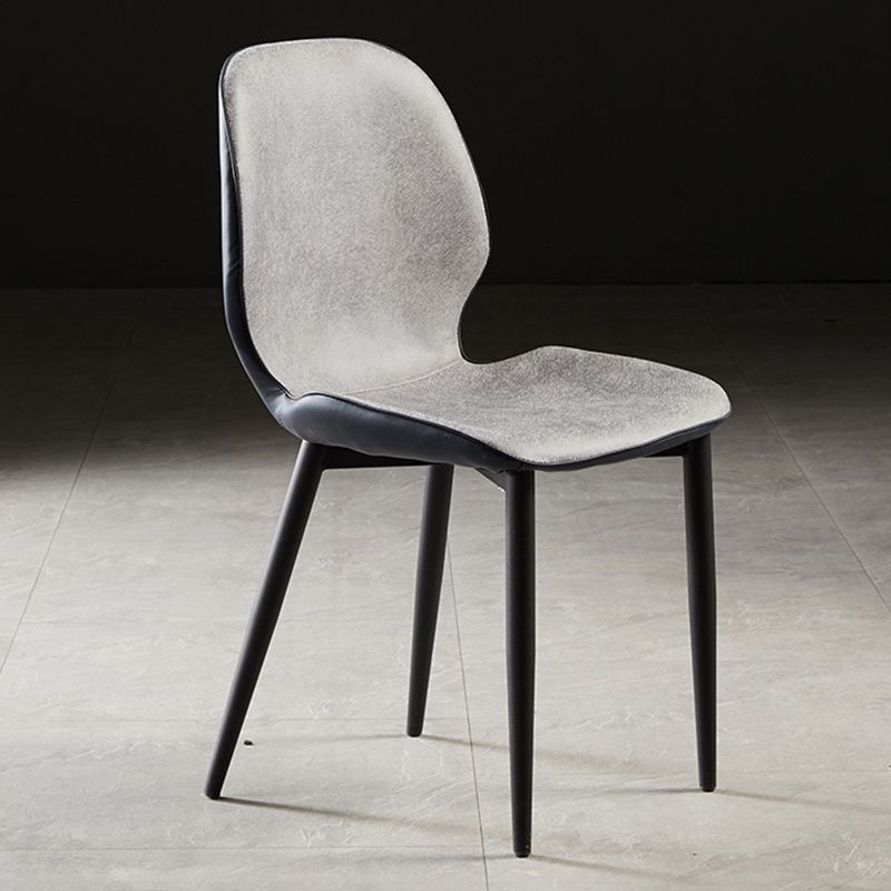 Upholstered Contemporary Restaurant Side Chair Matte Finish Parsons Dining Chair Clearhalo ' kitchen&dining_furn' 'Dining Chairs' 'Dining Tables & Seating' 'dining_chair' 'furn' 'furn_dining_chair' 'Furniture' 'furniture_dining_chair' 'Kitchen & Dining Furniture' 'kitchen' 1200x1200_2134995c-07ad-4a01-b96b-fb129e3c842d