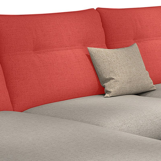 Tessuto stazionario soggiorno cuscini a braccio quadrato a sedere contemporanei