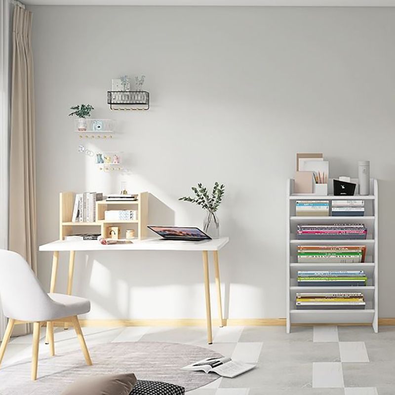 Manufactured Wood Bookshelf Vertical Bookshelf for Classroom,15"L x 3.9"W x 27.6"H Clearhalo 'Bookcases' 'furn' 'furn_bookcases' 'Furniture' 'furniture_bookcases' 'kitchen' 'kitchen_bookcases' 'Living Room Furniture' 'Office Furniture' 1200x1200_2135f089-7ffb-4376-8387-c6f440b91aed