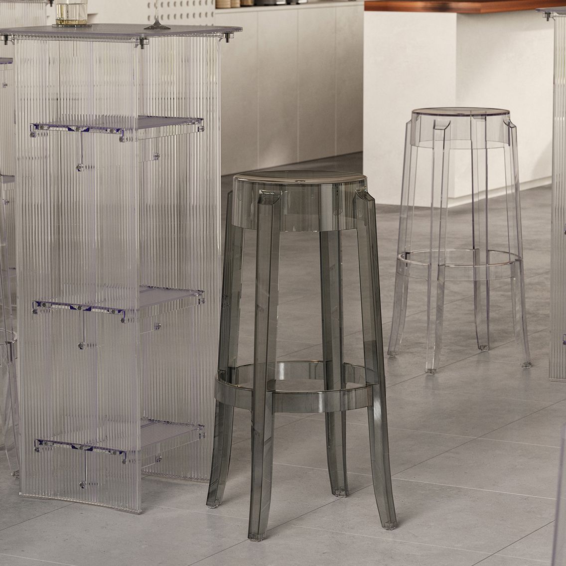 Contemporary Plastic Backless Counter High Stool with 4 Legs Clearhalo 'Bar Furniture' 'Bar Stools' 'bar_stools' 'furn' 'furn_bar_stools' 'Furniture' 'Kitchen & Dining Furniture' 1200x1200_2135febc-53b1-4ed8-8830-69e54020166e