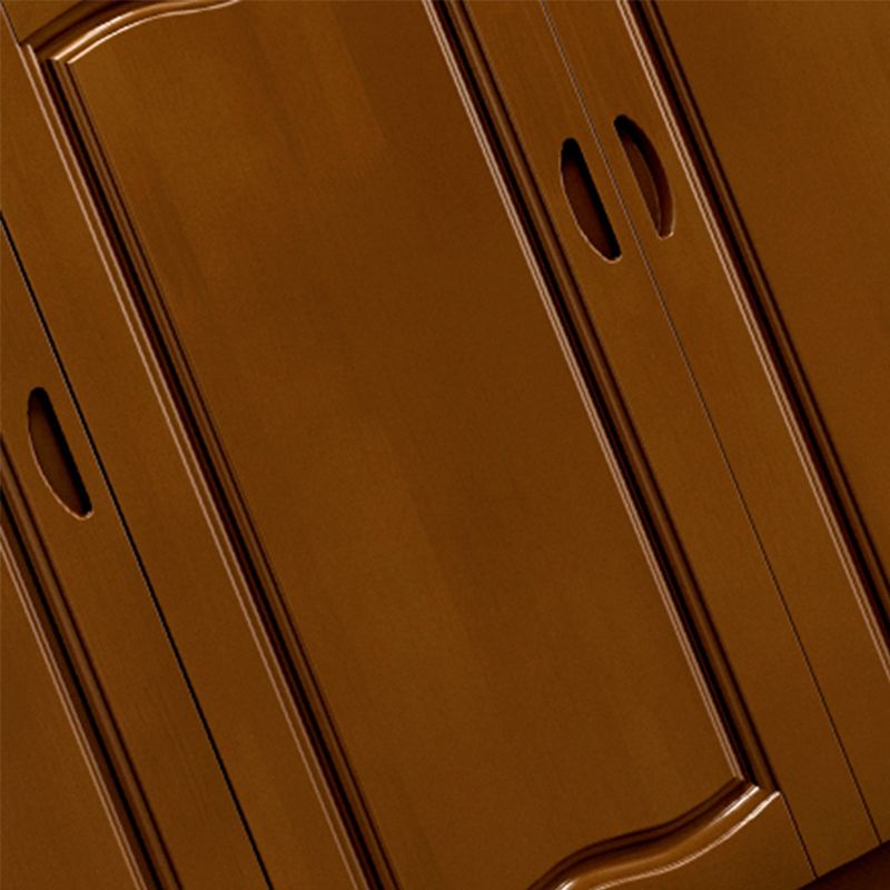 Gabinete rectángulo de gabinete de acento de madera moderno con cajón