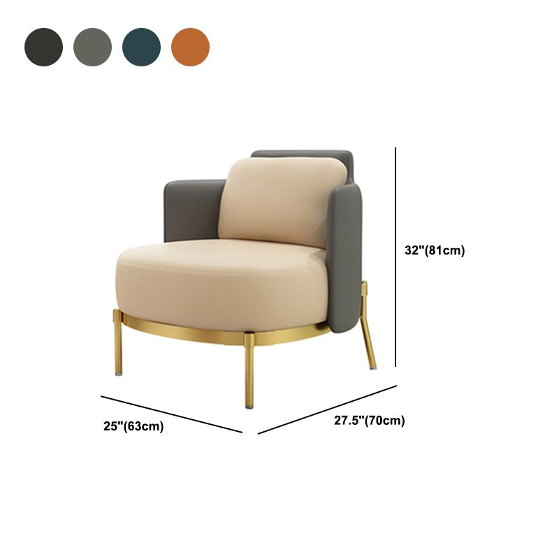 31.88" H Recessed Arm Sofa Contemporary Standard Sofa for Apartment