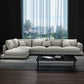 Square Arm Sectional for Living Room with Pillowed Back Cushions Clearhalo 'furn' 'furn_sectionals' 'Furniture' 'furniture_sectionals' 'Living Room Furniture' 'Sectionals' 1200x1200_213a7636-e47f-4073-9474-dba1035cbd5d
