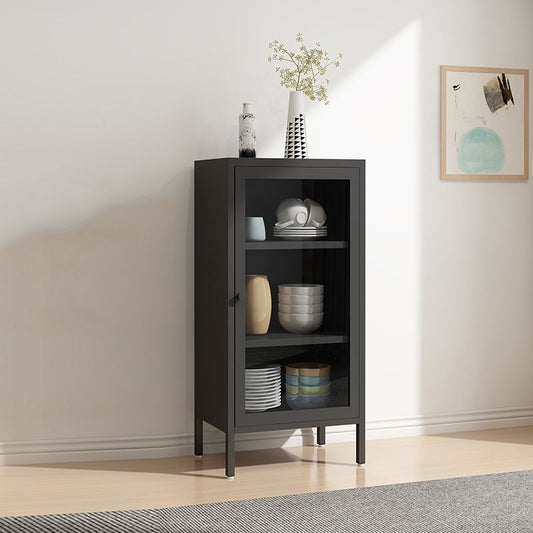 13.78 "W boekenplank Scandinavische stijl boekenkast met deur voor thuis en kantoor