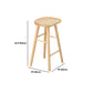 Modern Solid Wood Counter Stools Backless Contoured Seat Bar Stool for Shop Clearhalo 'Bar Furniture' 'Bar Stools' 'bar_stools' 'furn' 'furn_bar_stools' 'Furniture' 'Kitchen & Dining Furniture' 1200x1200_213c617f-249d-495d-bbdb-dbf13ef12ec6