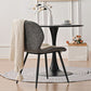 Metal Industrial Side Chair Matte Finish Wingback Dining Chair