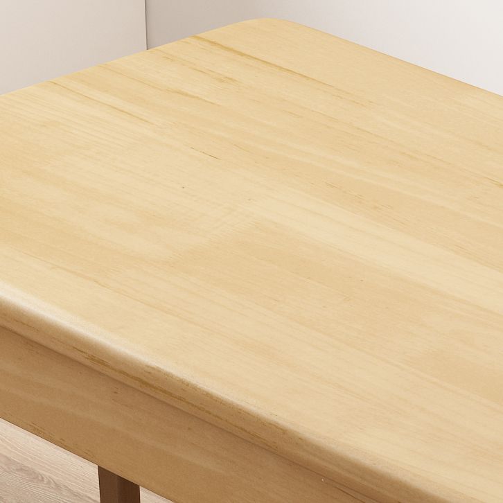 Contemporary Style Dining Room Table Set with Solid Wood Table and Chairs Clearhalo 'Dining Room Sets' 'Dining Tables & Seating' 'dining_room_set' 'furn' 'furn_dining_room_set' 'Furniture' 'furniture_dining_room_set' 'Kitchen & Dining Furniture' 'kitchen&dining_furn' 'kitchen' 1200x1200_214142b3-1989-4fa8-ac3d-d119138e8886