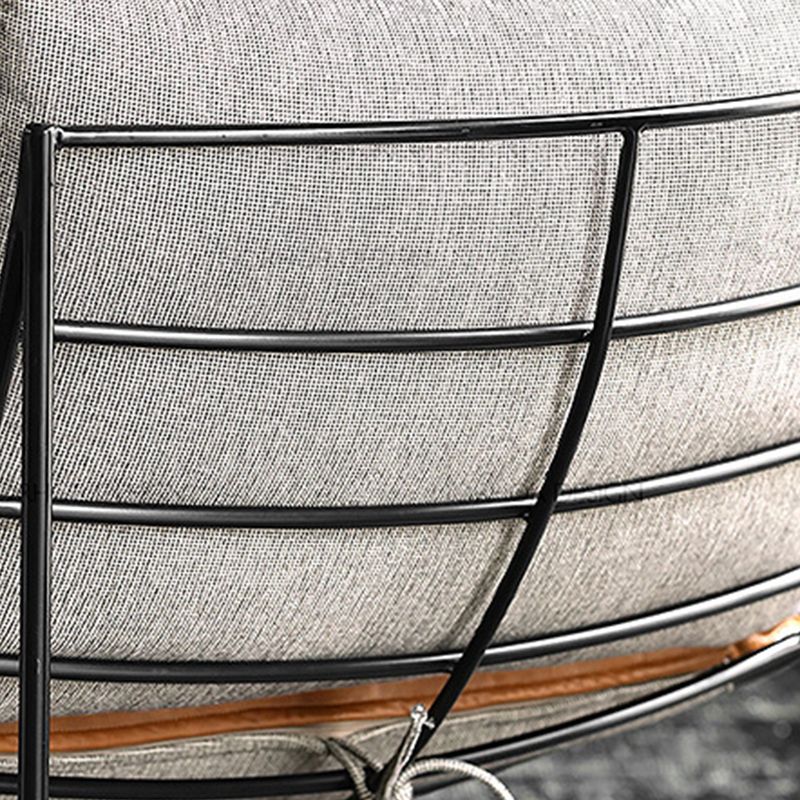 Genuine Leather Armless Chair 33.07" Wide Chair for Living Room