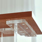 Wood and Acrylic Base Counter-height Pub Table Rectangle Pub Table Clearhalo 'Bar Furniture' 'Bar Tables' 'bar_tables' 'furn' 'furn_bar_tables' 'Furniture' 'Kitchen & Dining Furniture' 1200x1200_2145c366-cb8f-4597-b579-864d1376910f