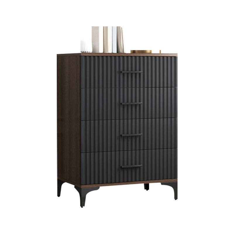 Cómoda cómoda de almacenamiento de madera para lencería contemporánea para el hogar