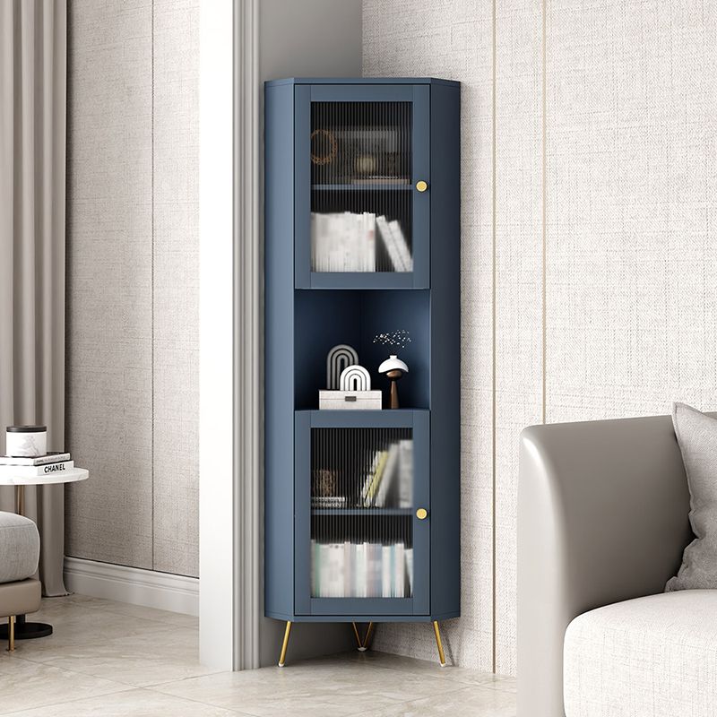 Glass 2 Doors Buffet Server Glam Style Kitchen Server for Living Room Clearhalo 'buffet_sideboard' 'Buffets & Sideboards' 'furn' 'furn_buffet_sideboard' 'Furniture' 'furniture_buffet_sideboard' 'Kitchen & Dining Furniture' 1200x1200_21502f93-cee8-40c1-a53e-4726f242d062