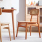 Scandinavian Armless Solid Back Chair Wood Dining Side Chair Clearhalo 'Dining Chairs' 'Dining Tables & Seating' 'dining_chair' 'furn' 'furn_dining_chair' 'Furniture' 'furniture_dining_chair' 'Kitchen & Dining Furniture' 1200x1200_215392ce-8334-41d3-bee4-03c8ac0e2984