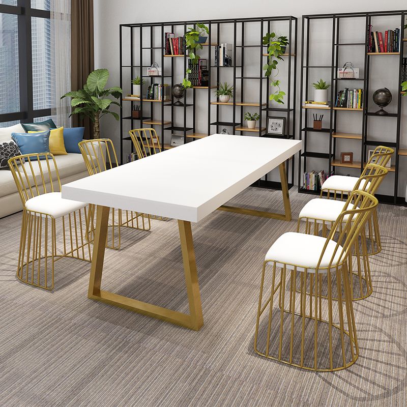 Rectangle Dining Site Table Traditional Luxury Dinette Table with Pine Solid Wood Clearhalo ' dining_table' 'Dining Tables & Seating' 'Dining Tables' 'furn' 'furn_dining_table' 'Furniture' 'furniture_dining_table' 'Kitchen & Dining Furniture' 'kitchen&dining_furn' 'kitchen' 'kitchen_dining_table' 1200x1200_2153d67a-f726-4ddf-8788-707e2c70585a