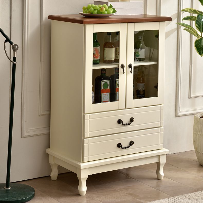 Matte Finish Wooden Floor Wine Holder with Storage for Dining Room Clearhalo 'furn' 'furn_wine_racks' 'Furniture' 'Kitchen & Dining Furniture' 'Wine Racks' 'wine_racks' 1200x1200_2155dfc3-d541-4340-8371-ad6f465203f0