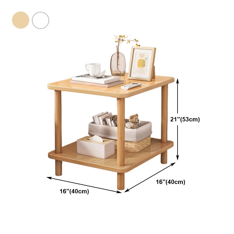 モダンなスタイルの本棚木製オープンバックエタゲールの本棚