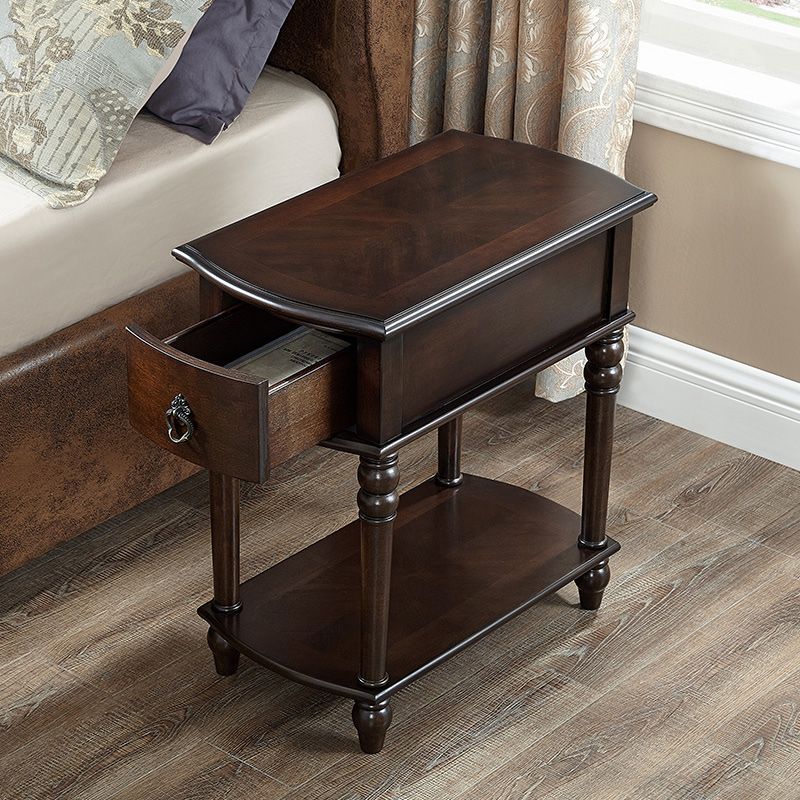 Mesa auxiliar de 4 patas de 22.8 "de altura