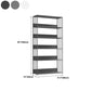 Modern Metal Bookshelf Standard Vertical Open Shelf Bookcase Clearhalo 'Bookcases' 'furn' 'furn_bookcases' 'Furniture' 'Office Furniture' 1200x1200_215d9935-e824-4033-be46-29c4f5e82946