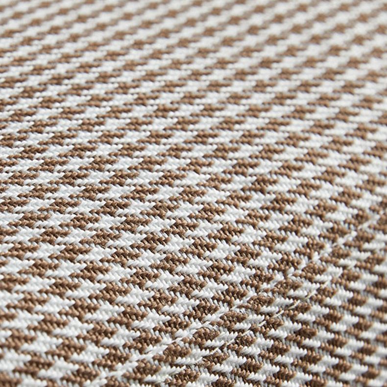 Polquadra di accento moderno di metà secolo in miscela di lino/in pelle finta