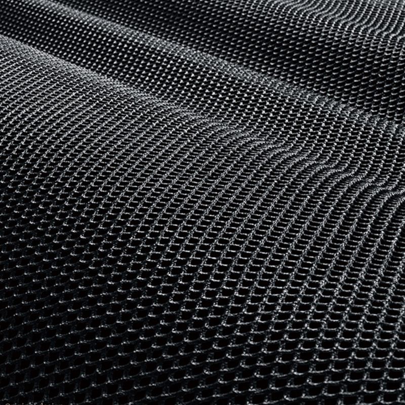 Chaise de conférence contemporaine à dossier en maille, chaise de travail à bras fixes pour le bureau