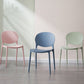 Scandinavian Kitchen Open Back Side Chair Matte Finish Plastic Dining Chair Clearhalo ' kitchen&dining_furn' 'Dining Chairs' 'Dining Tables & Seating' 'dining_chair' 'furn' 'furn_dining_chair' 'Furniture' 'furniture_dining_chair' 'Kitchen & Dining Furniture' 'kitchen' 1200x1200_216634ee-a580-4a81-864f-02f7a5270224