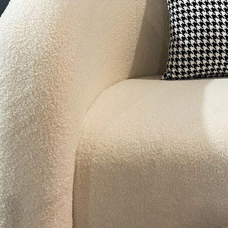 White Contemporary Curved Sofa Wool Tuxedo Arm Sofa for Living Room Clearhalo 'furn' 'furn_sofas' 'Furniture' 'Living Room Furniture' 'Sofa' 'sofas' 1200x1200_216b344f-6c77-47d0-8694-fccc46a91062
