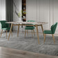 Set di tavoli da pranzo glam 1/3/4/5/7 PCs tavolo da pranzo in pietra sinterizzato con sedie