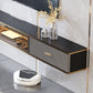 Glam Stone Wall-mounted TV Stand 2 Drawers and 1-Door TV Cabinet Clearhalo 'furn' 'furn_tv_stands_entertainment_centers' 'Furniture' 'Living Room Furniture' 'TV Stands & Entertainment Centers' 'TV Stands & Media Storage Furniture' 'tv_stands_entertainment_centers' 1200x1200_2171794c-fe84-4ac7-91a2-549b87b675e7