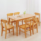 Rectangle Solid Wood Dining Table Modern Beech Wood Table in Nature with 4 Legs Clearhalo ' dining_table' 'Dining Tables & Seating' 'Dining Tables' 'furn' 'furn_dining_table' 'Furniture' 'furniture_dining_table' 'Kitchen & Dining Furniture' 'kitchen&dining_furn' 'kitchen' 'kitchen_dining_table' 1200x1200_21728dca-0fce-4ae4-8886-91e3146790ae